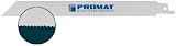 PROMAT 814717 Säbelsägeblatt L.180mm Bi 4Z./Zoll flex. PROMAT 5St./VE