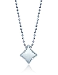 Alex Woo "Little Vegas" Sterling Silver Diamond Pendant Necklace, 16"