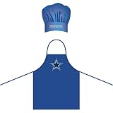 Dallas Cowboys NFL Barbeque Apron and Chef's Hat