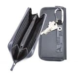 Urban Tool USA wal333N Wallet 3 URBAN TOOL Wallet with stylish zipper, Size 3, Denim Titanium