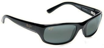 Click here to buy Maui Jim Classic Sunglasses - Stingray - Gloss Black Frame w\ Neutral Grey Lens - 103-02 by Maui Jim.