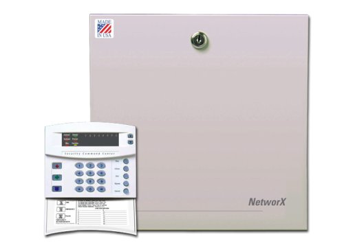 GE Security NetworX NX-6 Security System Fast Pack Kit (with NX-1308E Keypad)