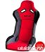 Buddy Club Racing Spec Bucket Seat Red Regular