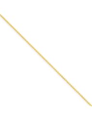 14k Yellow 20in Gold 0.80mm Solid Polished Spiga Pendant Necklace Chain