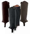 Unisex-Adult Ariat Close Contact Zipper Chaps BLACK S