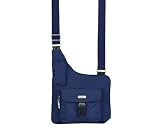 Baggallini UTC308NALG Uptown Bagg Crinkle Navy/Leaf Green
