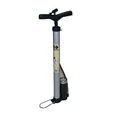 Handluftpumpe aus Aluminium mit Manometer