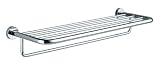 EMCO (エムコ) SYSTEM01 タオルラック(650mm/バー付) クロム 浴室OK EC.S5069S