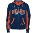 Chicago Bears Womens Full Zip Hoodie