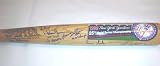 1999 New York Yankees Autographed World Series Champions Team Signed Bat #24/25