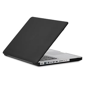 Speck Aluminum Unibody See Thru Satin for 15-inch MacBook Pro - Black