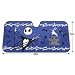 Nightmare Before Christmas Car Front Windshield Sunshade
