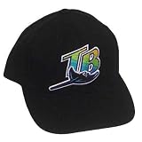 MLB TAMPA BAY DEVIL RAYS SNAPBACK BLK BASEBALL HAT CAP