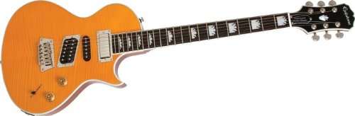 Epiphone Nighthawk Electric Guitar Trans Amber