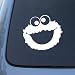 Cookie Monster - Car, Truck, Notebook, Vinyl Decal Sticker #2678 | Vinyl Color: White