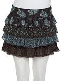 Tiered Floral Mini Skort