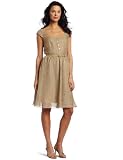 Jones New York Women's Linen Scoop Neck Button Up Dress