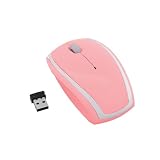 Wintec FileMate Imagine Series M2220 Standard Mouse - Light Pink with White (3FMNM2220WPK-R)