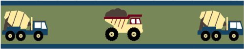 Construction Zone Baby and Childrens Trucks Wall Border by Sweet Jojo Designs