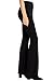 Poshsquare Women's Bell Bottom High Waist Flared Palazzo Yoga Pants Plus Size USA Black 1XL