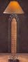 Glaze Old Copper Wrought Iron Floor Lamp