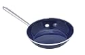 Chantal Enamel-on-Steel 8-Inch Omelet Pan, Cobalt Blue