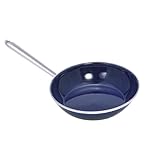 Chantal Enamel-on-Steel 8-Inch Omelet Pan, Cobalt Blue