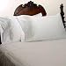100% Cotton Sonatia 600 Thread Count Sateen Stripe Bed Sheet Set White Queen