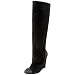 Tibi Women's Bia Knee-High Boot,Black Suede,11 M US