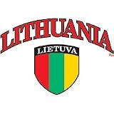 Lithuania Flag Crest Womens Scoop Neck T-Shirt