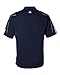 adidas A76 Men's Climalite 3-Stripes Cuff Piqu̩ Polo Collegiate Navy/White