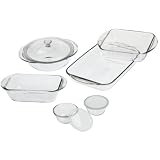 Anchor Hocking 9-Piece Baking Dish Set, Crystal by Anchor Hocking