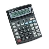 Executive Desktop Calculator, 12 DGT LCD Display, Cost-Sell-Margin, Tax Keys VCT1190