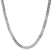 Sterling Silver Flat Wheat Chain 18