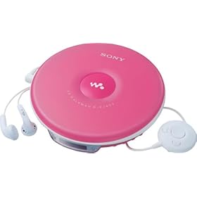 【クリックで詳細表示】SONY CDウォークマン ピンク D-EJ002 P