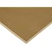 Natural (Gum) Rubber Sheet, 40A Durometer, Solid, Smooth Finish, No Backing, Tan, Inch