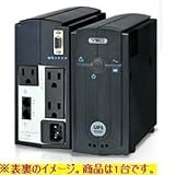 ユタカ電機製作所 常時商用方式UPSmini500II バッテリ期待寿命7年/筐体ブラックモデル YEUP-051MAB