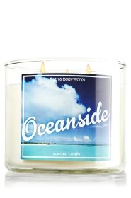 Bath & Body Works Oceanside 3 Wick Scented Candle 14.5 oz./411 g