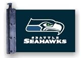 Seattle Seahawks Antenna Flags (Set of 2)