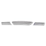 06-07 BMW 325I 330I Lower Bumper Chrome Stainless Steel Mesh Grille by APS