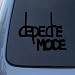 Search : DEPECHE MODE - Vinyl Car Decal Sticker #A1593 | Vinyl Color: Black