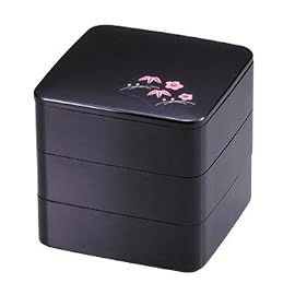 風花 角型 三段 お重 M D-231