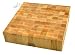 John Boos Maple Non-Reversible Chopping Block, 18" x 18" x 4"