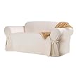 Sure Fit Cotton Duck Sofa Slipcover - Natural