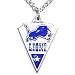 Detroit Lions Chain Necklace & Pewter Pendant - NFL Football Fan Shop Sports Team Merchandise
