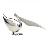 Pelican Sculpture in Chrome