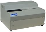 Shear Tech DES-2400 Table-top Automatic Check Destripper, Removes taped or glued strips, Disposes of separated strips, Destrips up to 2400 manually feed documents per hour, Requires minimal maintenance, Allows restripping, Requires less than 1 cubic foot of tabletop space