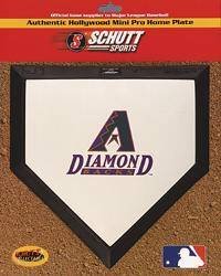 Arizona Diamondbacks Hollywood Mini Pro Home Plate - Baseball Sports Merchandise