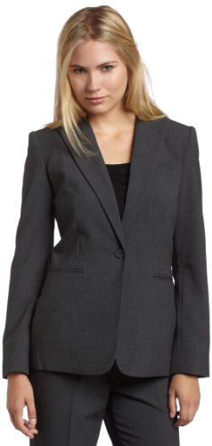 Calvin Klein Womens Single Suit Jacket