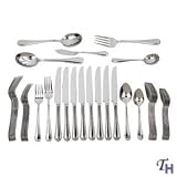 Reed & Barton Every Day Colby 45-Piece Stainless Steel Set